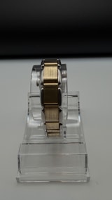 OSCO Damenuhr 1950er, Walz-Gold-Double, Flexband Foto 3