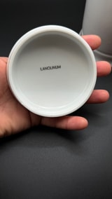 Apothekergefäß „LANOLIN“, weißes Porzellan mit Deckel Foto 8