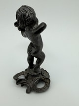 Zinnfigur musizierender Putto mit Geige, Italien Foto 3