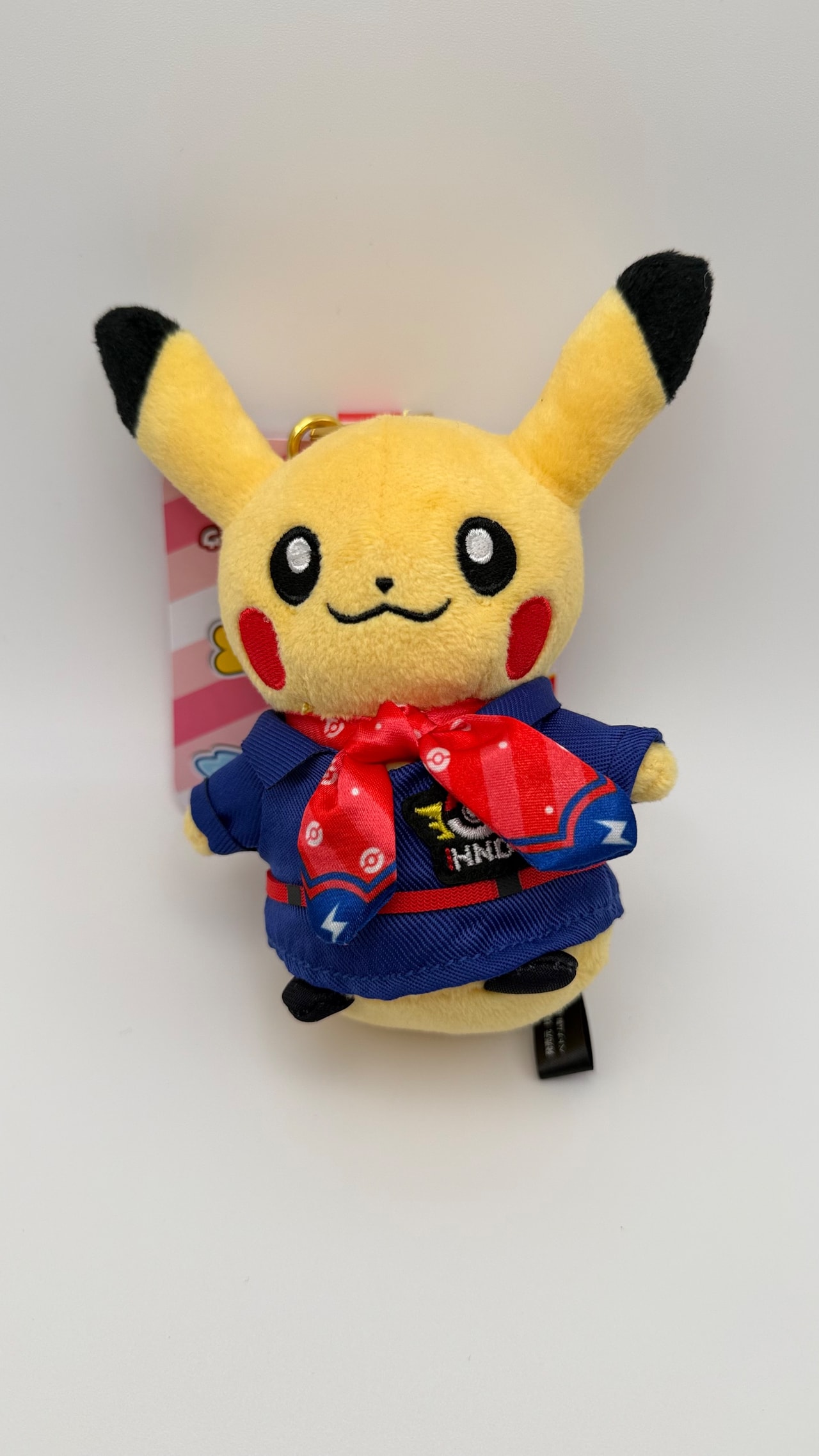 Pokémon Pikachu Plüsch-Schlüsselanhänger, Cabin Attendant, neu