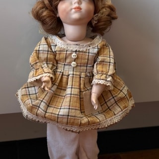 Kämmer & Reinhardt Porzellanpuppe, Reproduktion Mold 101, 41 cm