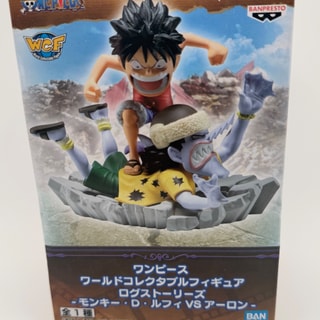 One Piece WCF Figur Luffy vs. Arlong, Log Stories, OVP
