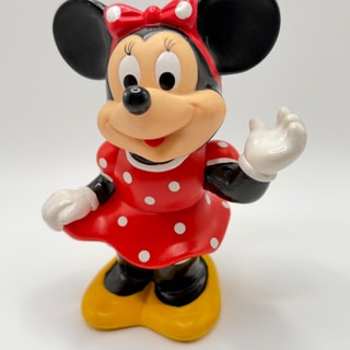 Minnie Mouse Spardose, Tokyo Disneyland Japan, 1980er